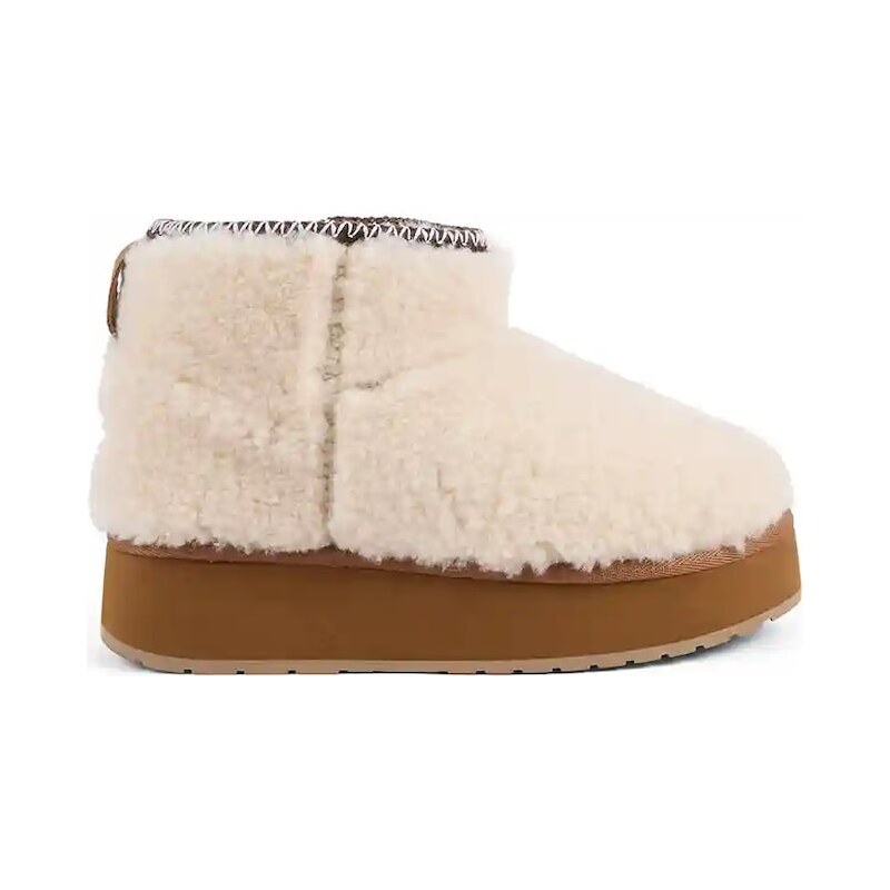 Vlnené snehule Emu Australia Stinger Micro Flatform Teddy 65210857