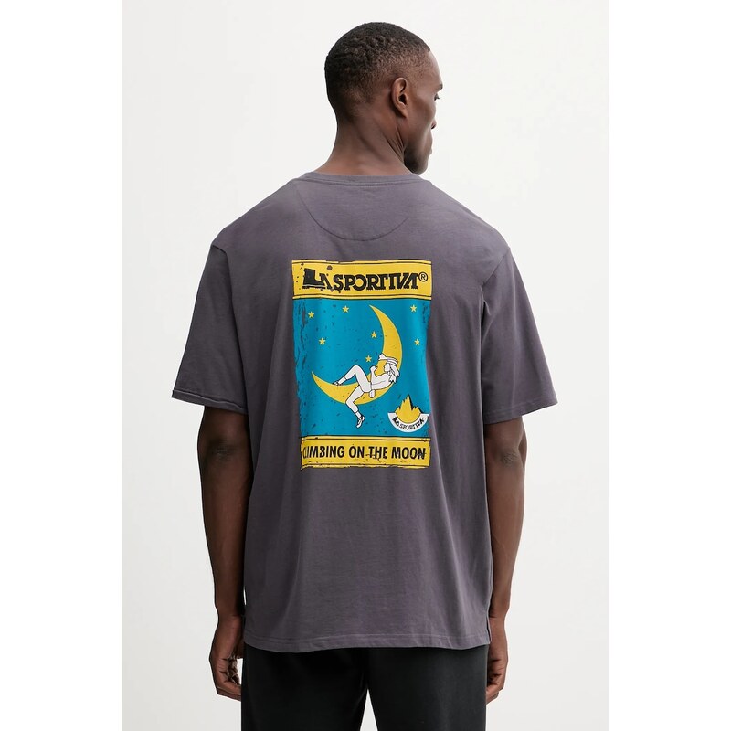 Bavlnené tričko LA Sportiva Moon Climb 65622721