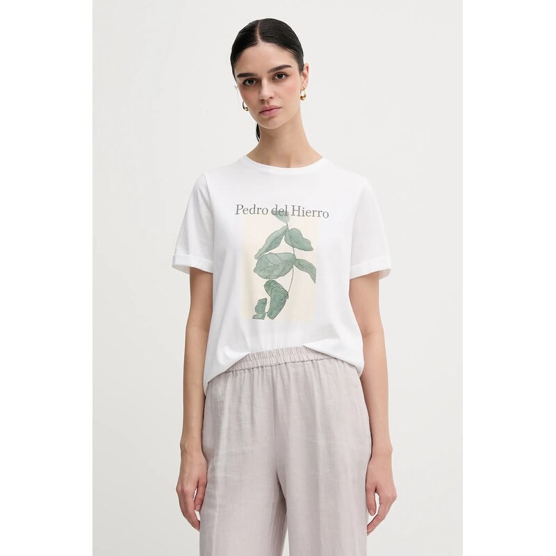 Bavlnené tričko Pedro del Hierro 63746272