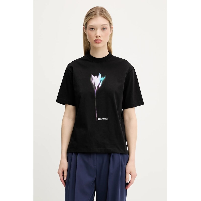 Bavlnené tričko Karl Lagerfeld Jeans 63746626