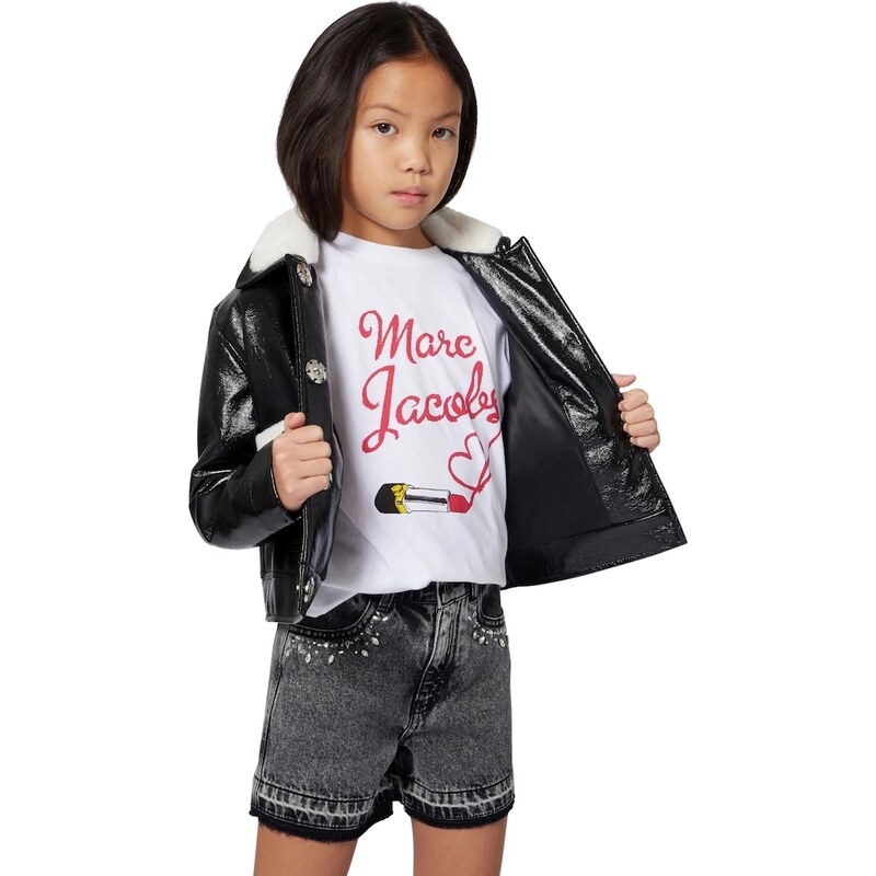 Detské bavlnené tričko Marc Jacobs 65094466