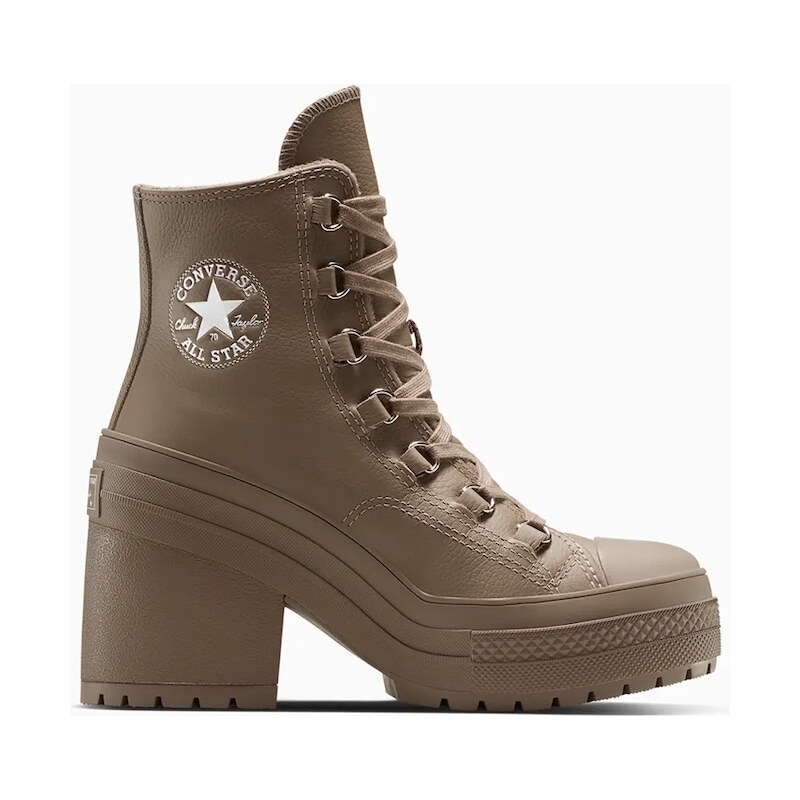 Kožené členkové topánky Converse Chuck 70 De Luxe Heel 65727764