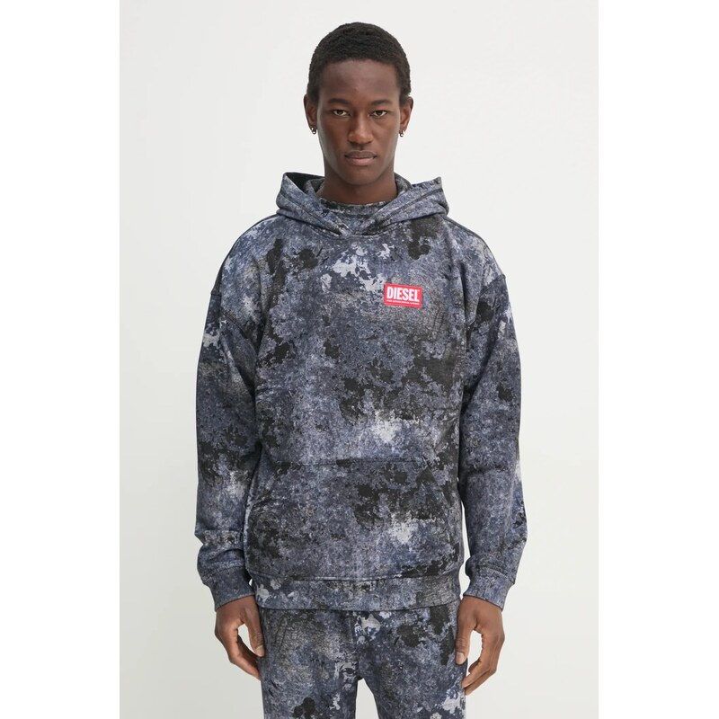 Bavlnená mikina Diesel S-BOXT-HOOD-R8 SWEAT-SHIRT 64319131