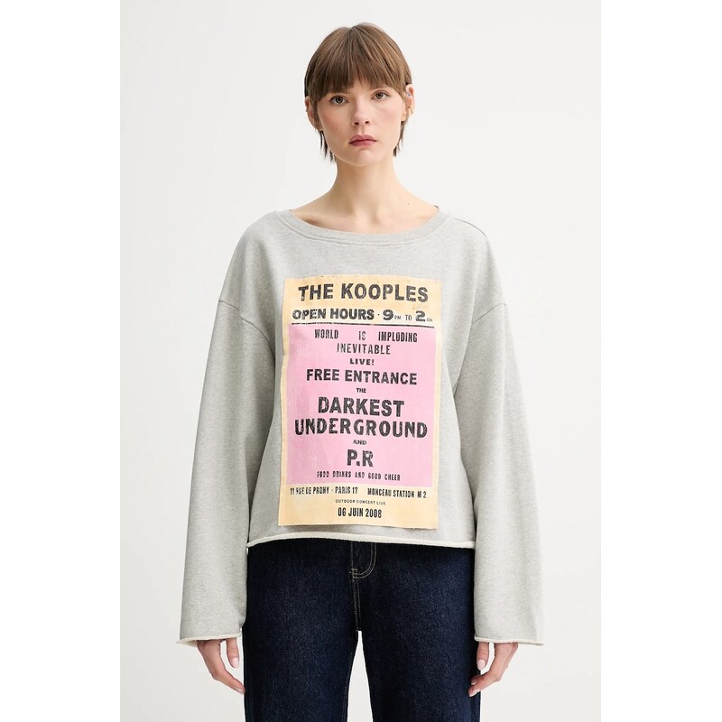 Bavlnená mikina The Kooples 63565434