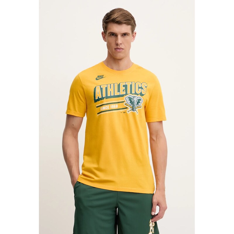 Bavlnené tričko Nike Oakland Athletics 1982-92 64186090