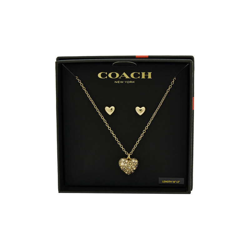 Set náhrdelník a náušnice Coach 66049882