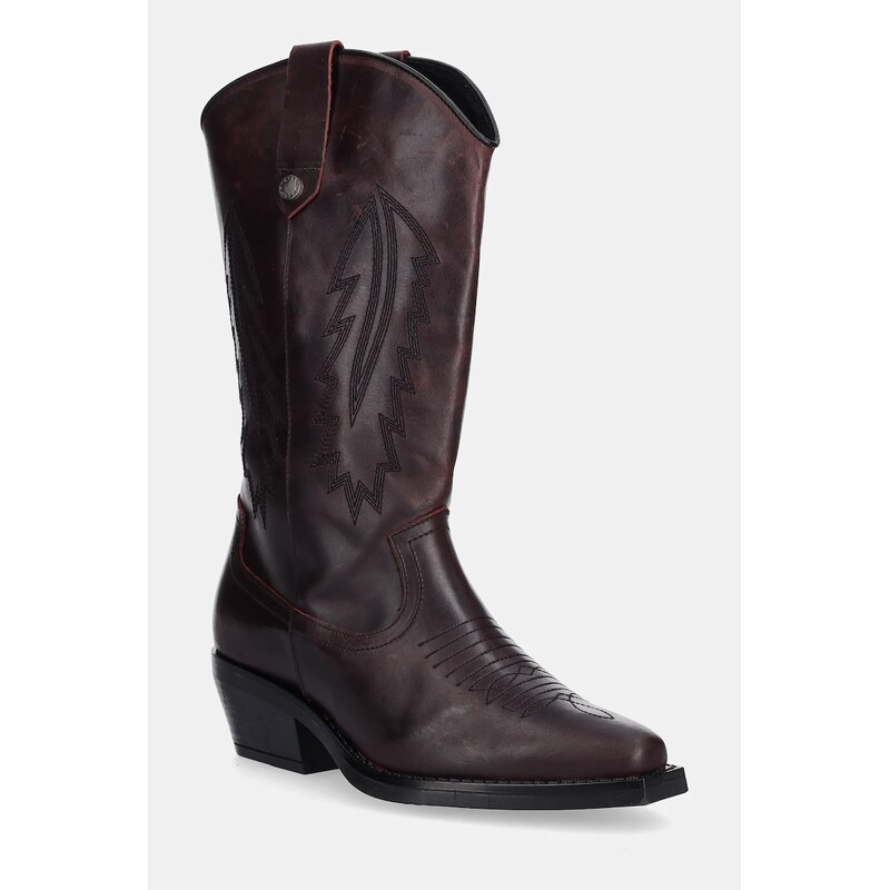 Kožené kovbojské topánky Steve Madden Wallace 65799823