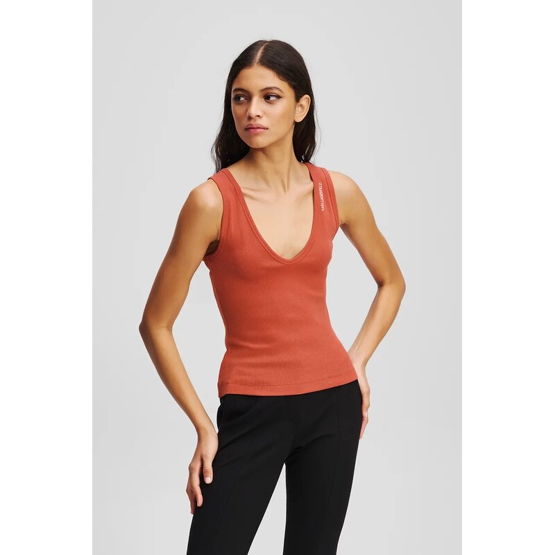 Bavlnený top Karl Lagerfeld 66513184