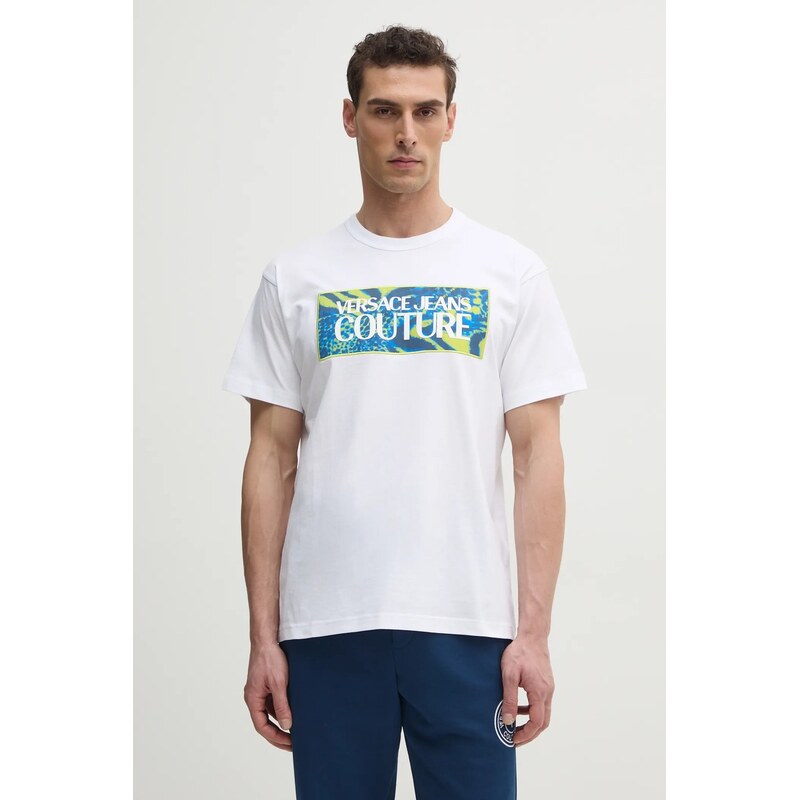 Bavlnené tričko Versace Jeans Couture 62210190