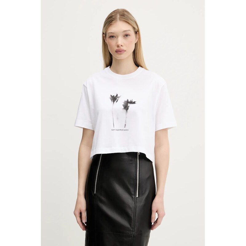 Bavlnené tričko Karl Lagerfeld Jeans 63746618