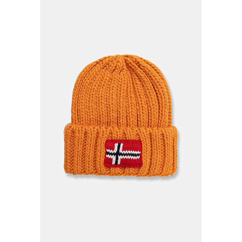 Detská čiapka s prímesou vlny Napapijri SEMIURY 66962041