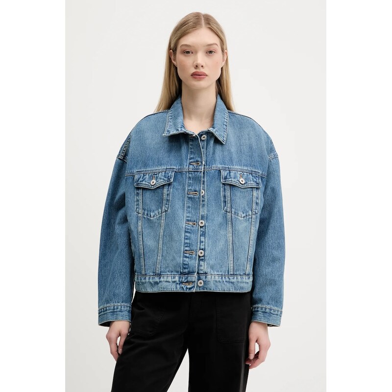 Rifľová bunda Hugo Blue Lou_B 63759318