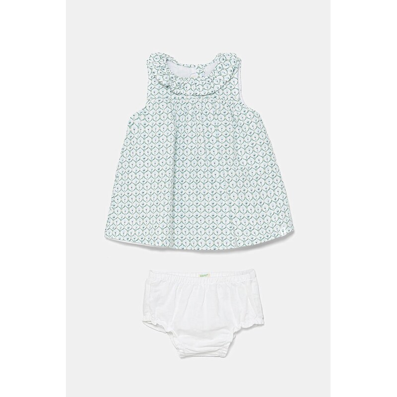 Ľanové šaty pre bábätká United Colors of Benetton 63562865