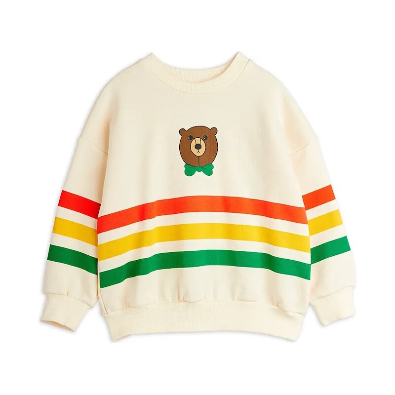 Detská bavlnená mikina Mini Rodini Bear 65358769