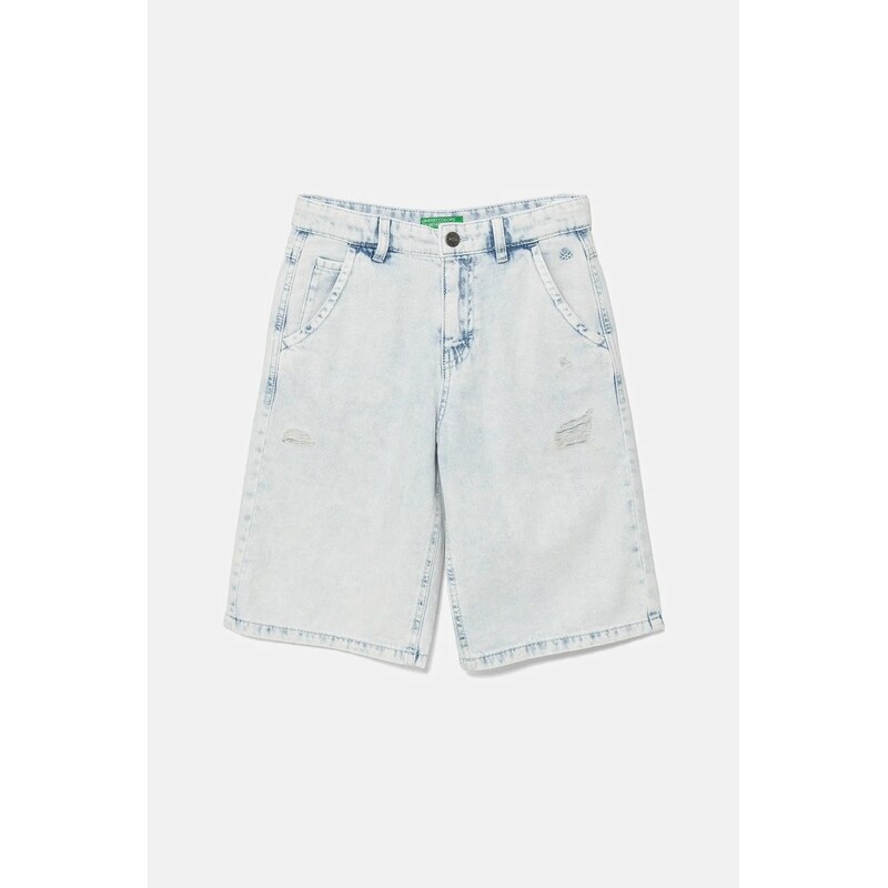 Rifľové krátke nohavice United Colors of Benetton 63837287