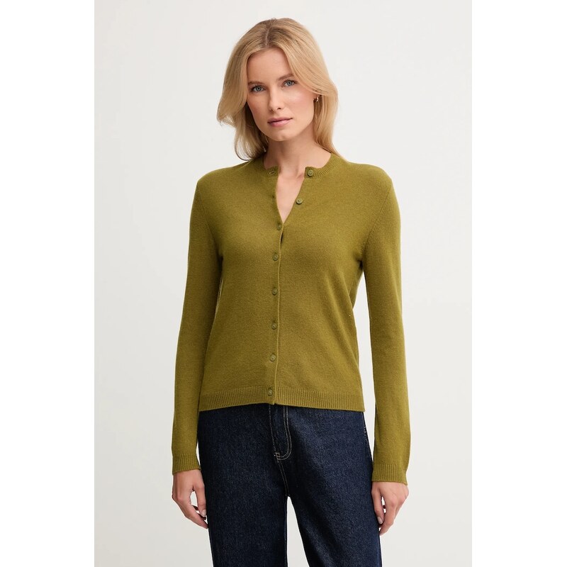 Kardigan s prímesou vlny United Colors of Benetton 65491179