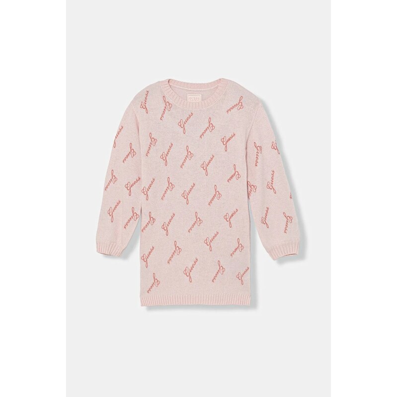 Detské šaty s prímesou vlny Guess 66047273