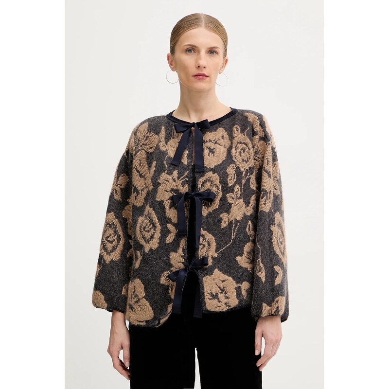 Kardigan s prímesou vlny Liviana Conti 66047726