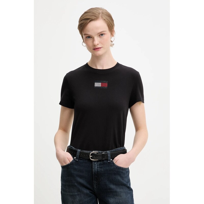 Bavlnené tričko Tommy Jeans 66050044