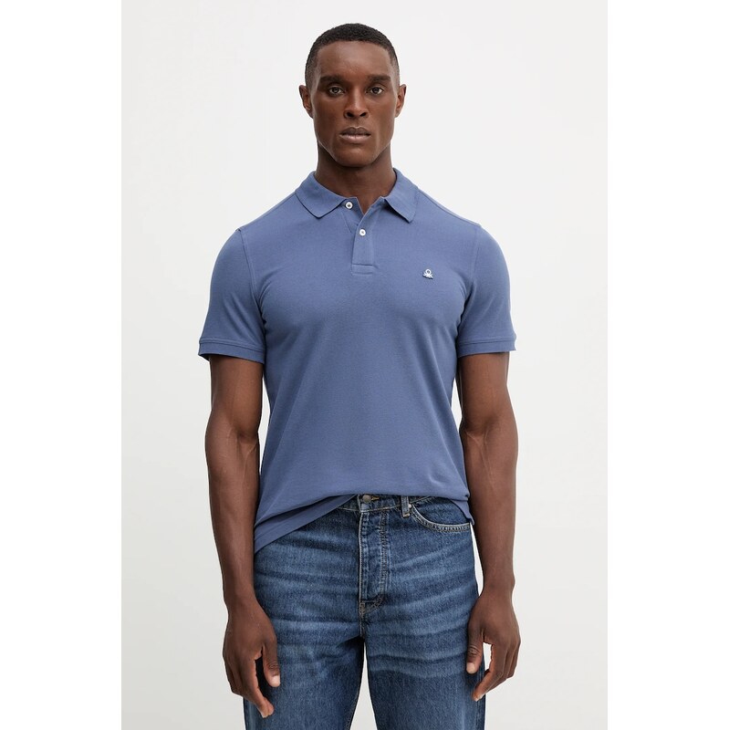 Bavlnené polo tričko United Colors of Benetton 64840986