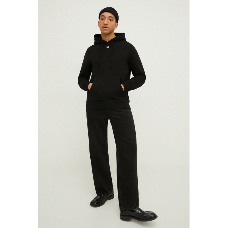 Bavlnená mikina Diesel S-GINN-HOOD-DIV FELPA 64305812