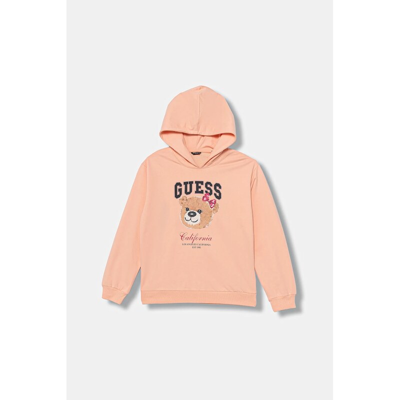 Detská bavlnená mikina Guess 64530811