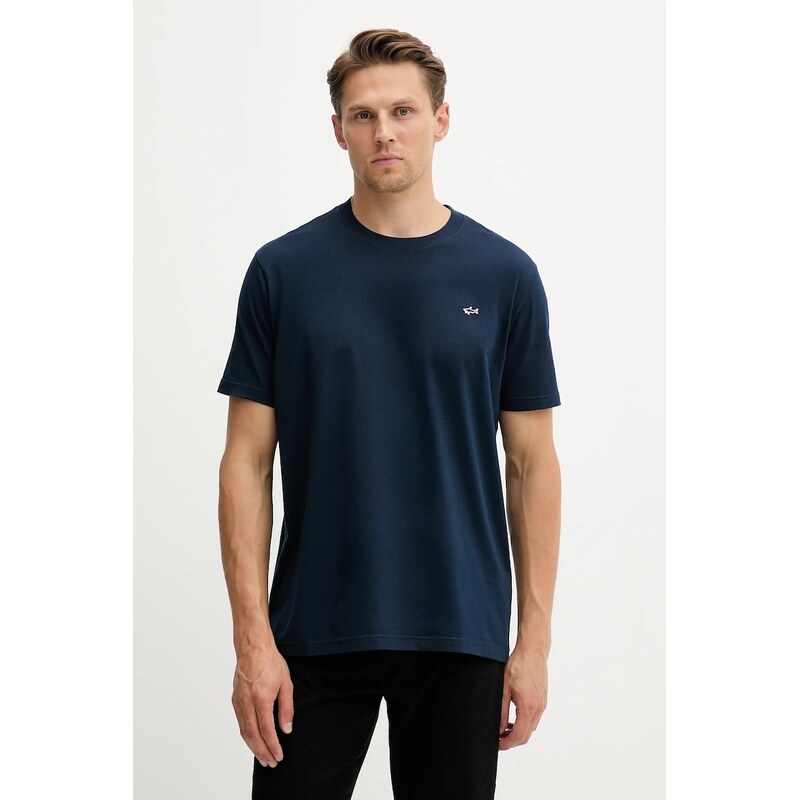 Bavlnené tričko Paul&Shark Knitwear 64795032