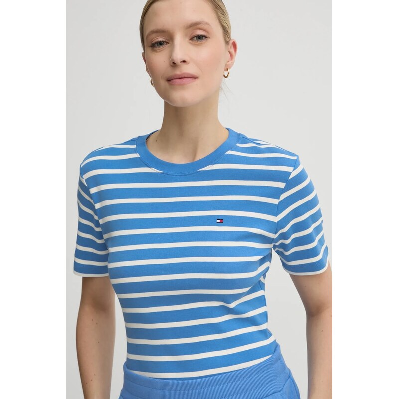 Bavlnené tričko Tommy Hilfiger 47080461
