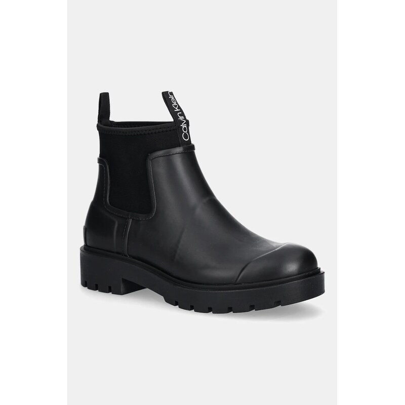 Topánky chelsea Calvin Klein COMBAT RAIN BOOT 65019635
