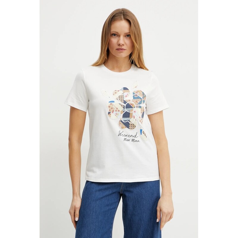 Bavlnené tričko Weekend Max Mara 63998620