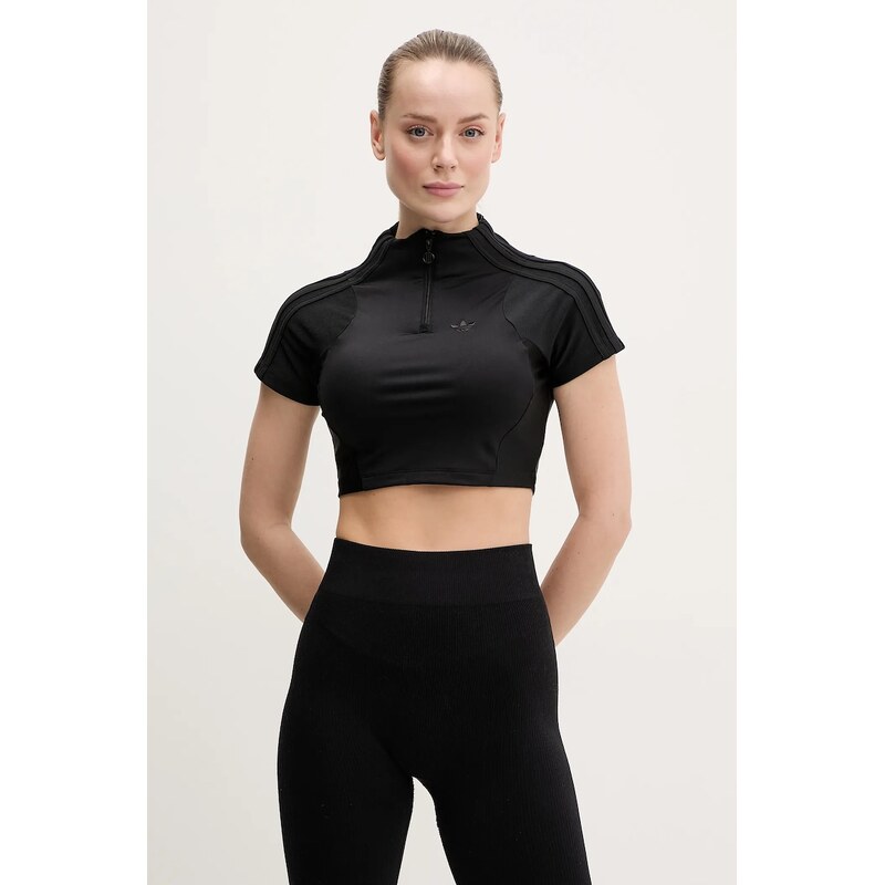 Tričko adidas Originals Zip Up Crop Top 63136273