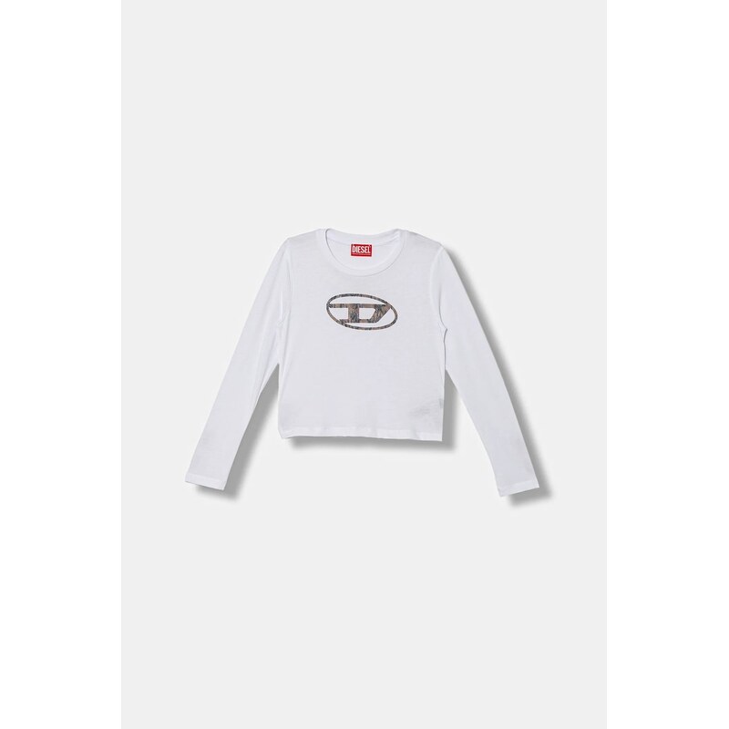 Detské tričko s dlhým rukávom Diesel TDOLSY T-SHIRT 65546235