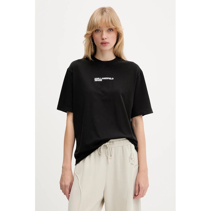 Bavlnené tričko Karl Lagerfeld Jeans 65420747