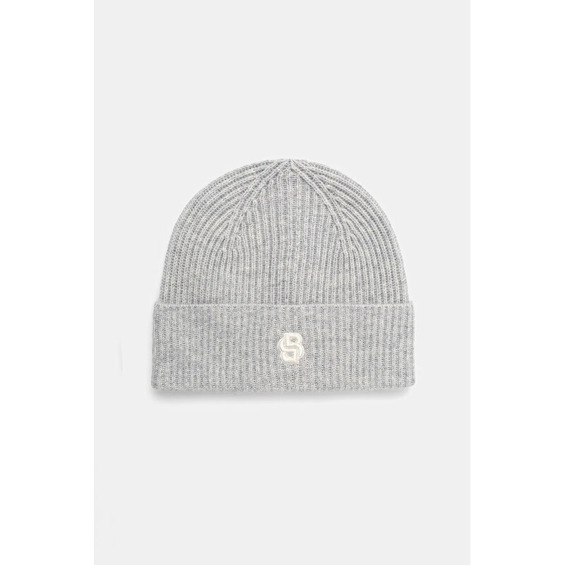 Vlnená čiapka BOSS Leah-B-Icon_hat 65801149