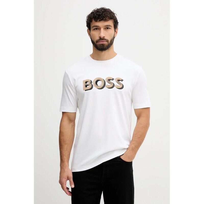 Bavlnené tričko BOSS H-Thompson 656 65859416