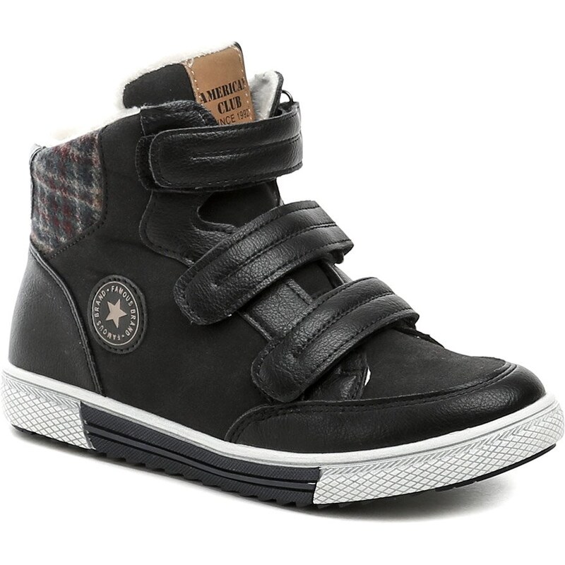 American Club GC19-21 čierne detské zimné topánky 66047918