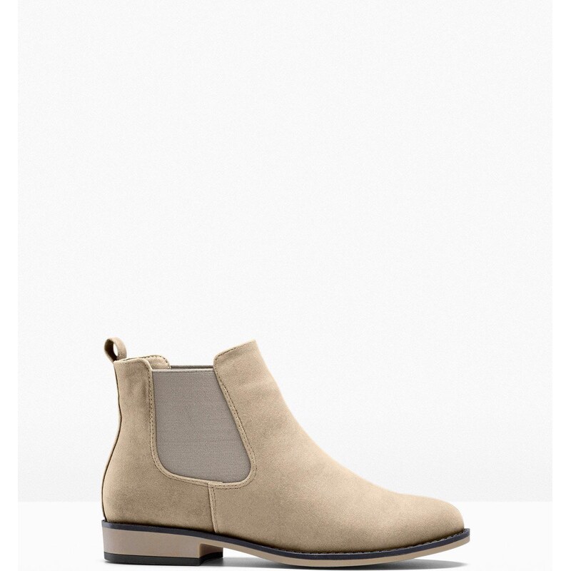 bonprix Chelsea čižmy, farba béžová 44817422