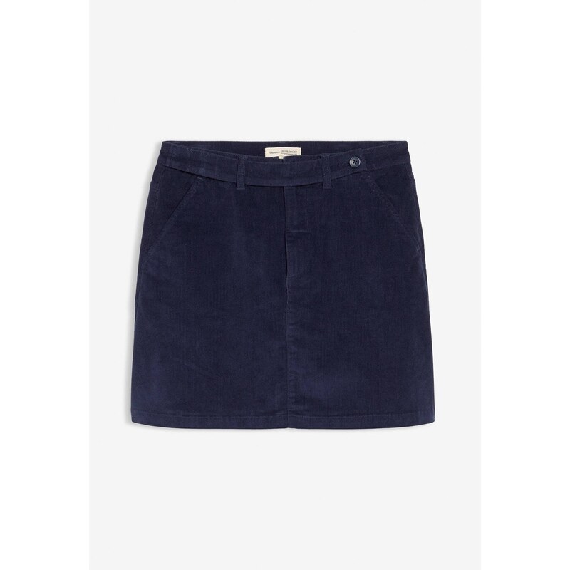 bonprix Kordová sukňa, farba modrá 66048235