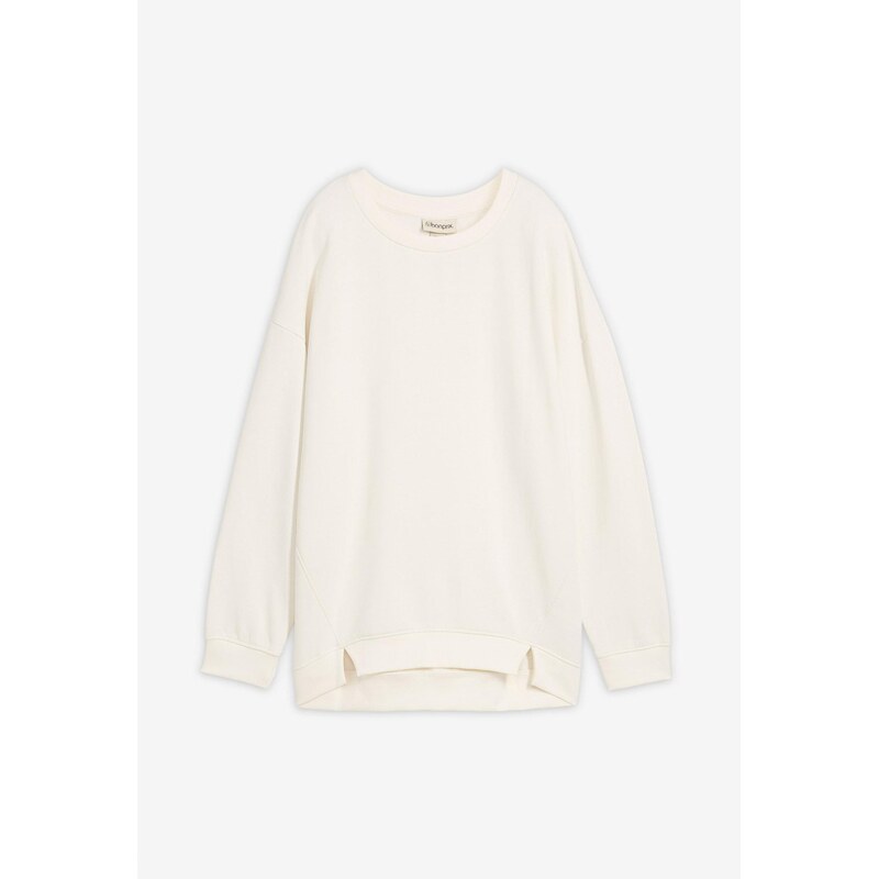 bonprix Mikina oversize, farba biela 66035066