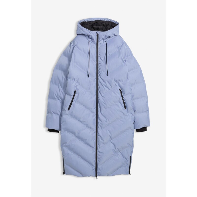 bonprix Prešívaný kabát, farba modrá 66048482