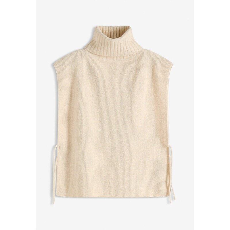 bonprix Pončo, farba béžová 66048565