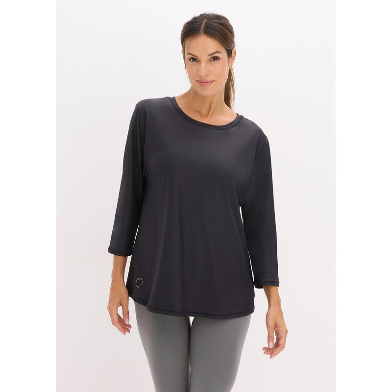 bonprix Funkčné tričko, veľmi mäkké, s 3/4 rukávmi, rýchlo schnúce, 66048120