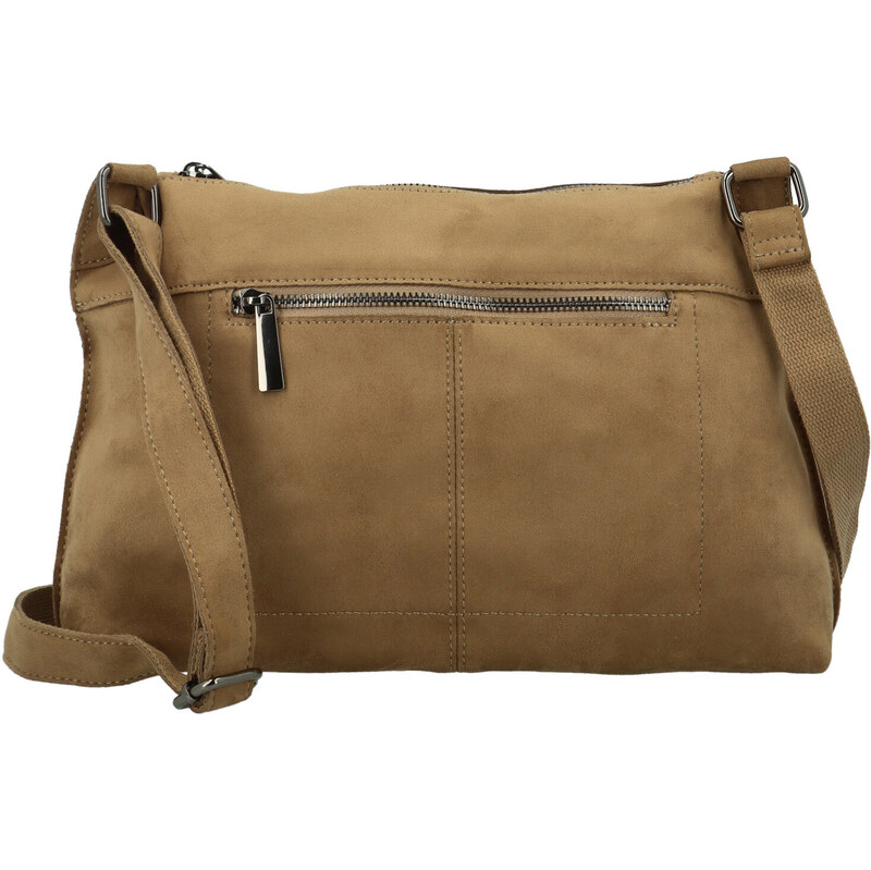 Dámska crossbody kabelka khaki - Paolo bags Talitha Khaki 66048619