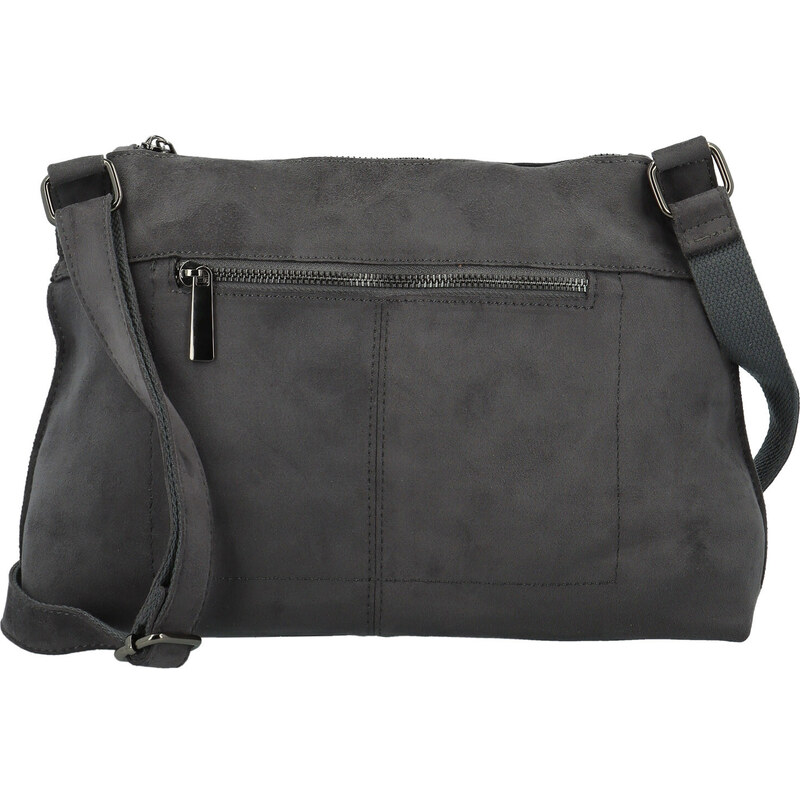 Dámska crossbody kabelka tmavo šedá - Paolo bags Talitha šedá 66048620