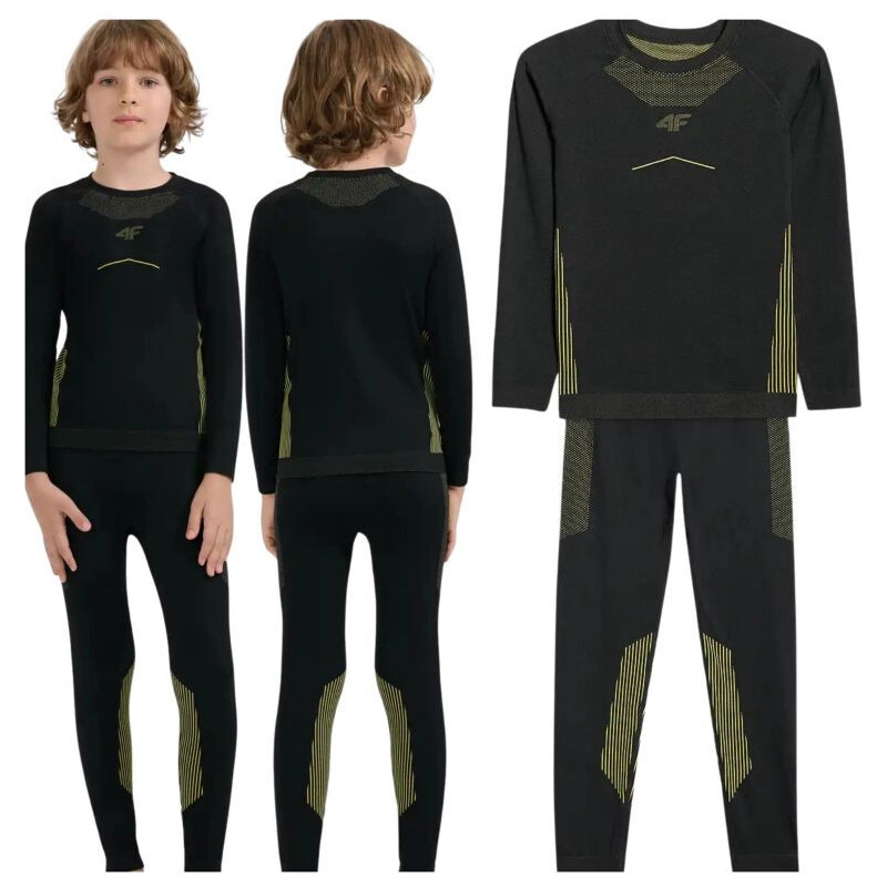 Chlapčenská bezšvová súprava spodného prádla (TOP+spodný diel) 4F 66049205