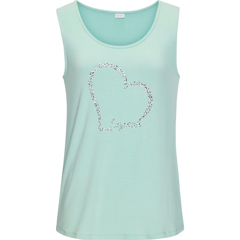 LASCANA Top mätová / čierna / biela 66050643