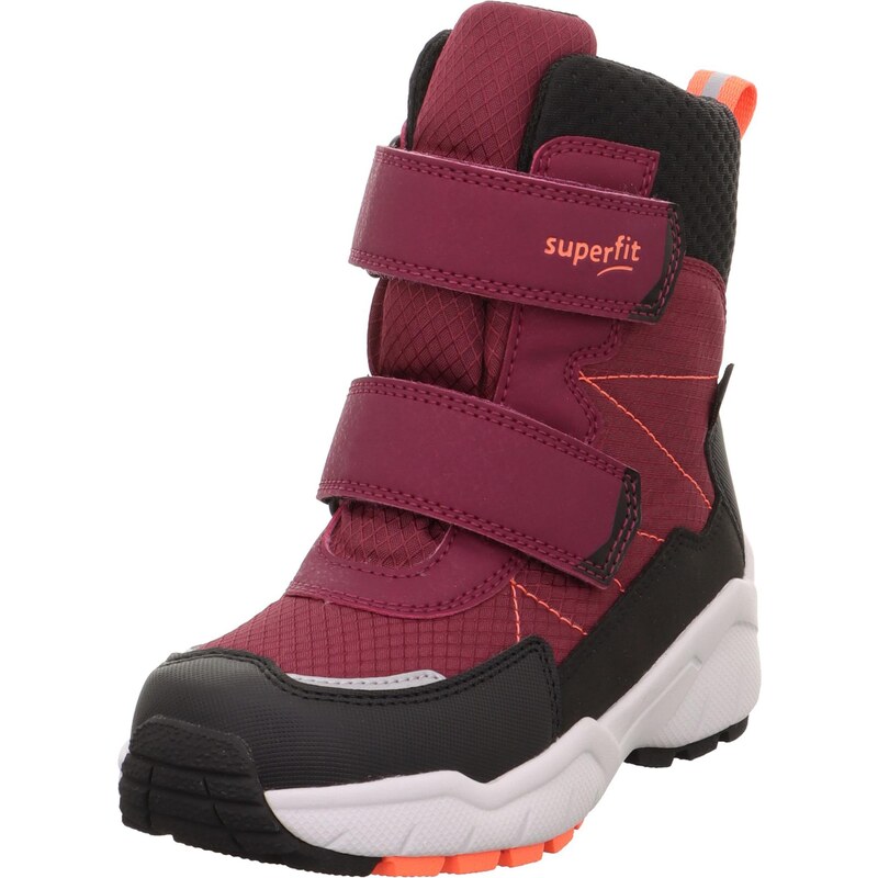 SUPERFIT Snehule CULUSUK 2.0 oranžová / rubínová / čierna 66050691