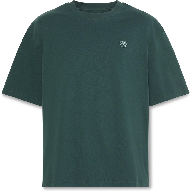 TIMBERLAND Tričko Dunstan River pastelovo zelená / tmavozelená 66050724