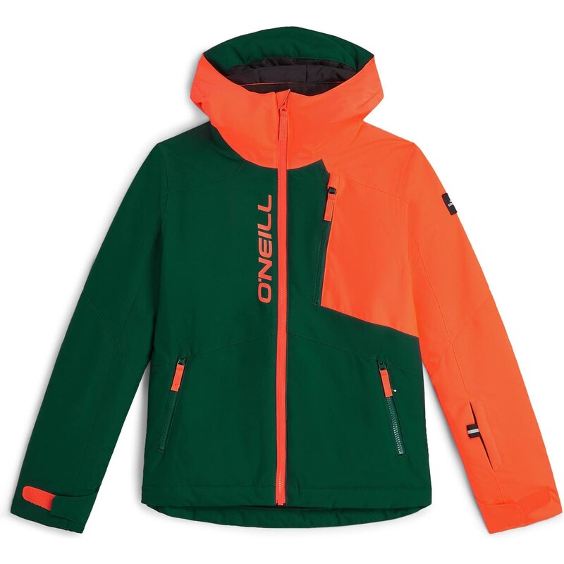 ONEILL Outdoorová bunda jedľová / oranžová 66050804
