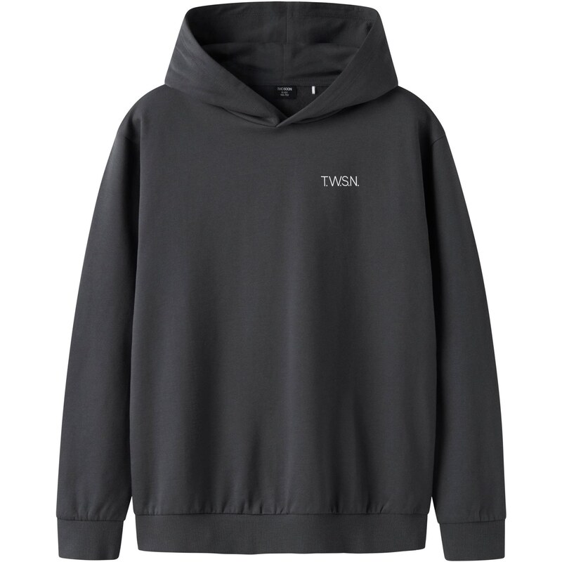 TWO SOON Mikina tmavosivá / biela 66068869